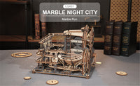 Robotime Rokr 3D Wooden "Marble Night City" Model Building Kit.