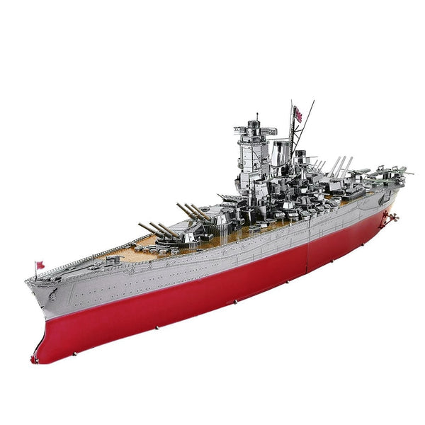 Piececool 3D Metal Model Building Kits - Battleship Yamato.